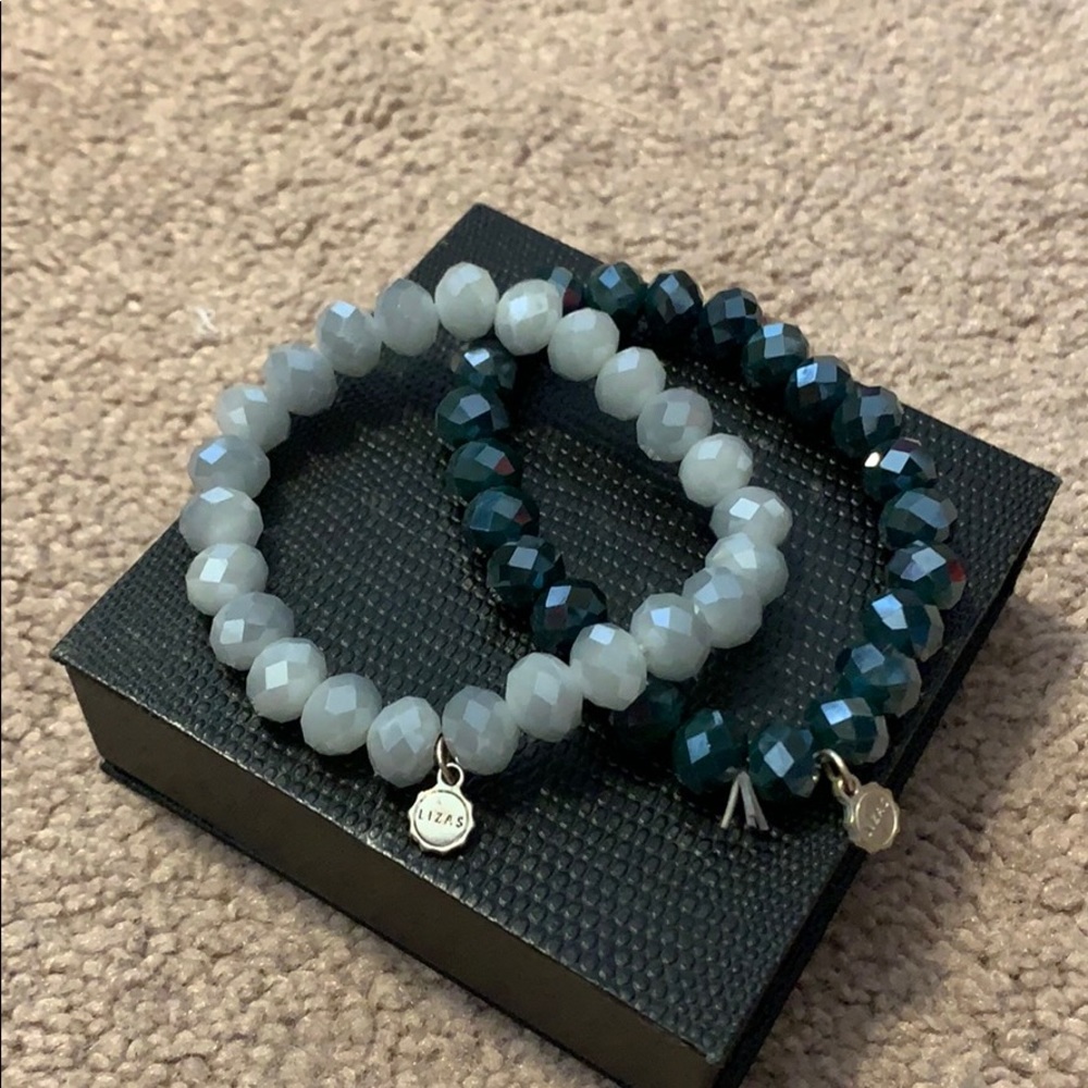 Lizas beaded brackets. Bought together!